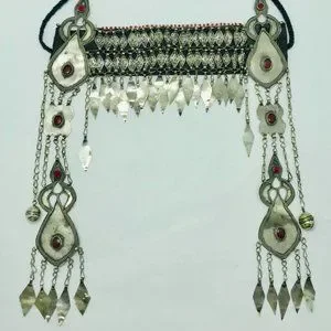 Accessories | Turkmen Silver Tribal Kuchi Matha Patti 